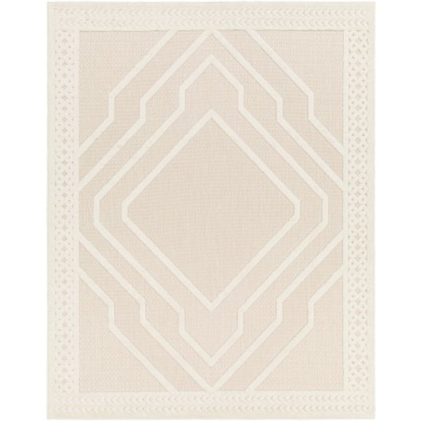 SFG2356-679 6 ft. 7 in. x 9 ft. San Diego Rectangle Area Rug, Multi Color