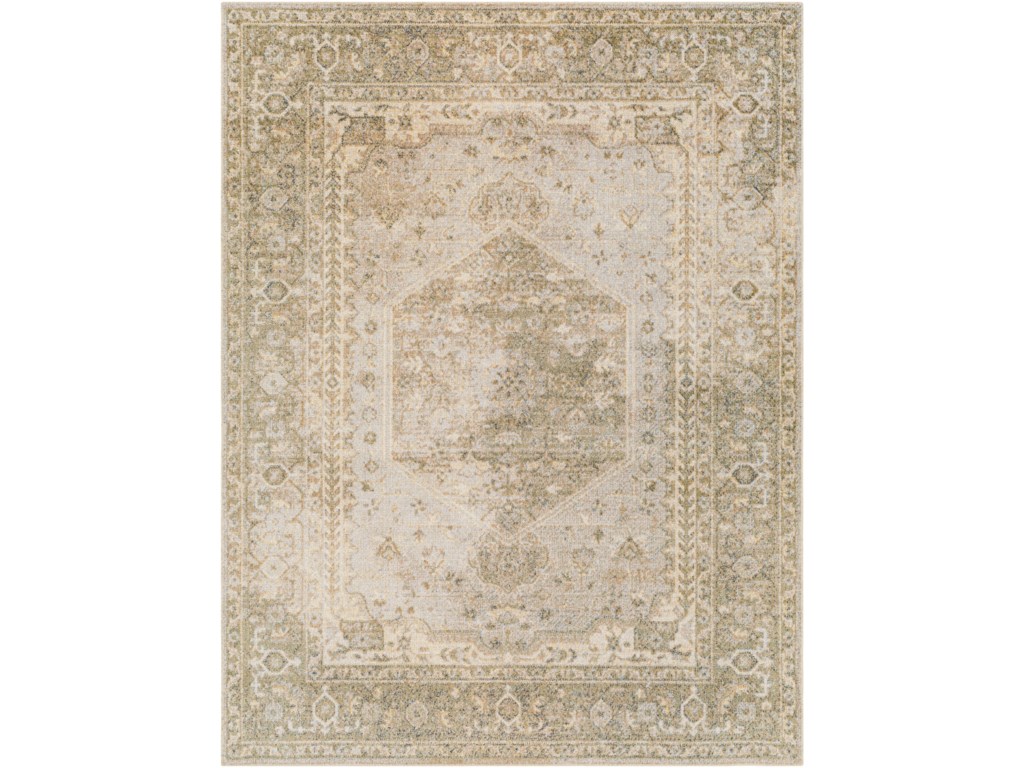 LLL2308-537 5 ft. 3 in. x 7 ft. Lillian Rectangle Area Rug, Multi Color