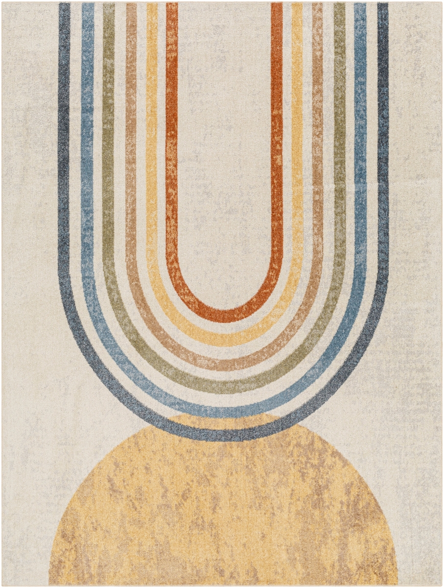 LLL2314-9212 9 ft. 2 in. x 12 ft. Lillian Rectangle Area Rug, Multi Color