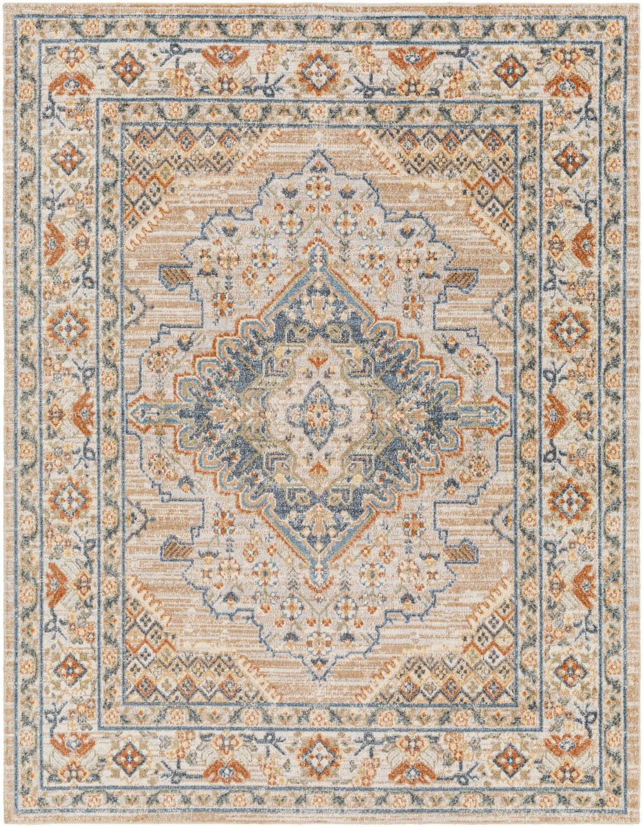 LLL2318-537 5 ft. 3 in. x 7 ft. Lillian Rectangle Area Rug, Multi Color