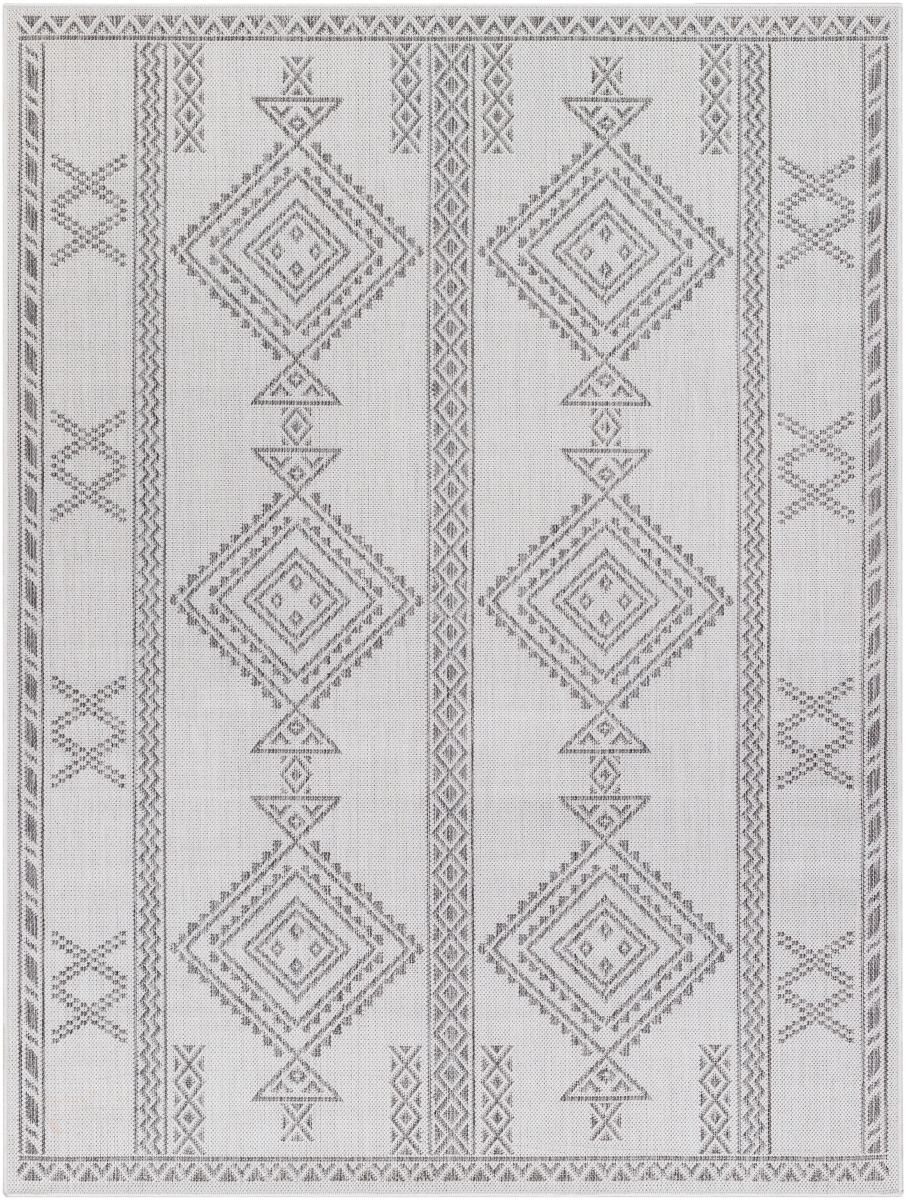 LBH2341-2773 2 ft. 7 in. x 7 ft. 3 in. Long Beach Rectangle Area Rug, Multi Color