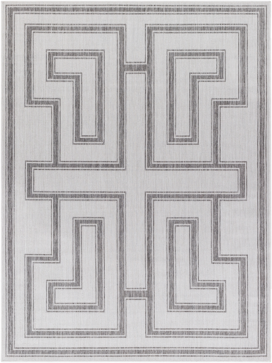 LBH2343-2773 2 ft. 7 in. x 7 ft. 3 in. Long Beach Rectangle Area Rug, Multi Color
