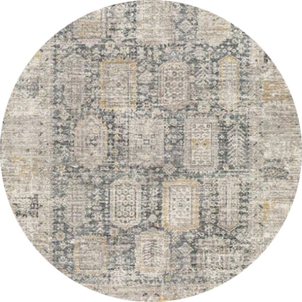 CSI2319-710RD 7 ft. 10 in. Carlisle Machine Woven Round Rug for CSI-2319
