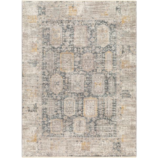 CSI2319-810126 8 ft. 10 in. x 12 ft. 6 in. Carlisle Machine Woven Polyester Rectangle Area Rug, Multi Color
