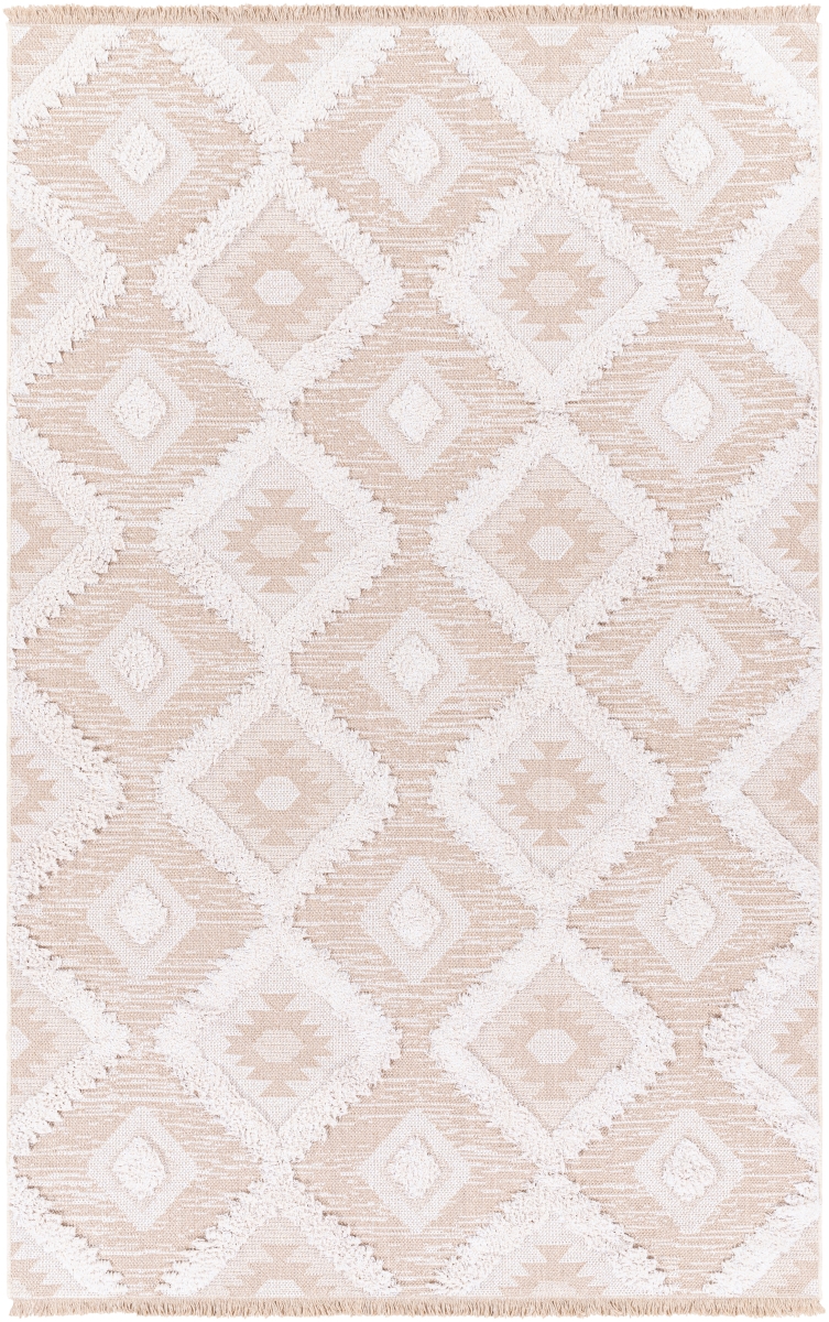 MCT2304-649 6 ft. 4 in. x 9 ft. Morocotton Rectangle Area Rug, Multi Color