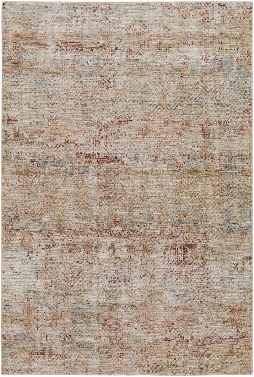 IAL2312-710RD 7 ft. 10 in. x 7 ft. 10 in. Naila Modern Machine Woven Round Rug, Light Sage