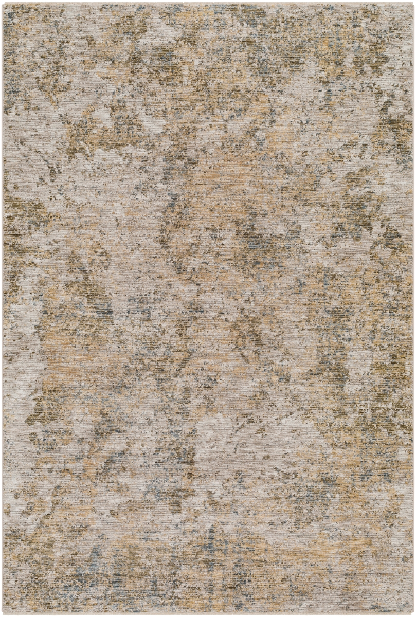 IAL2315-710RD 7 ft. 10 in. x 7 ft. 10 in. Naila Modern Machine Woven Round Rug, Tan