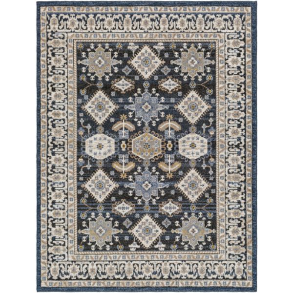 DEP2307-679 6 ft. 7 in. x 9 ft. Delphi Rectangle Area Rug, Multi Color -  Livabliss