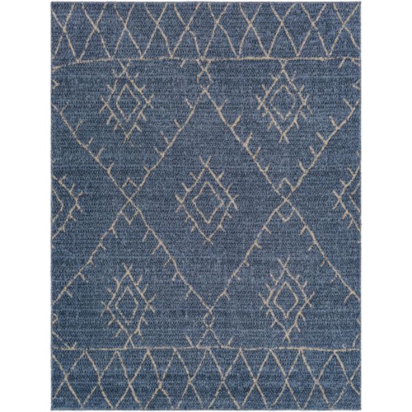 DEP2310-679 6 ft. 7 in. x 9 ft. Delphi Rectangle Area Rug, Multi Color