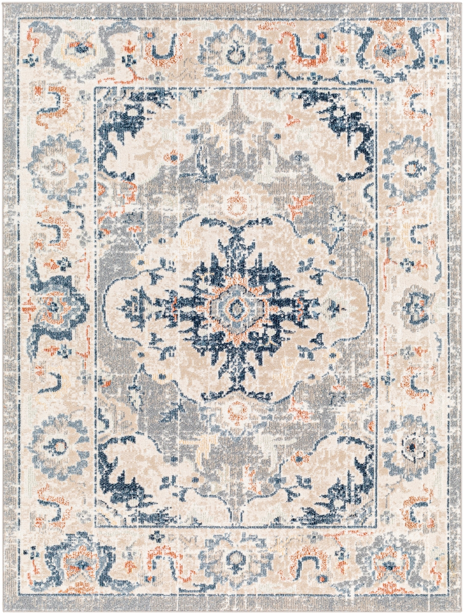 SNN2306-71010 7 ft. 10 in. x 10 ft. Santana Rectangle Area Rug, Multi Color
