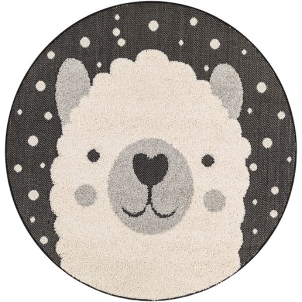 KYR2301-53RD 5 ft. 3 in. Kayra Round Rug, Multi Color