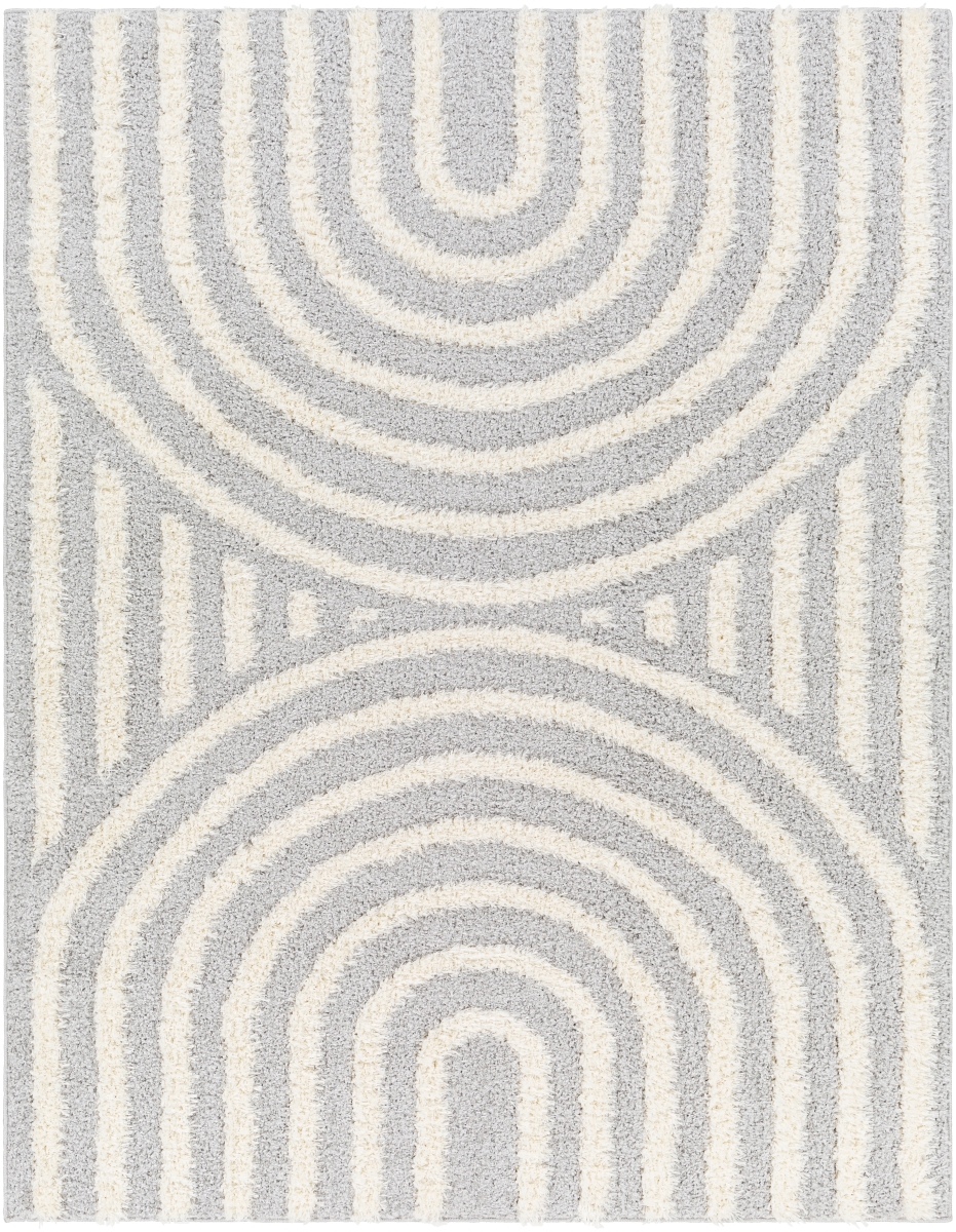 RDO2330-679 6 ft. 7 in. x 9 ft. Rodos Rectangle Hand Woven Rug, Beige & Tan