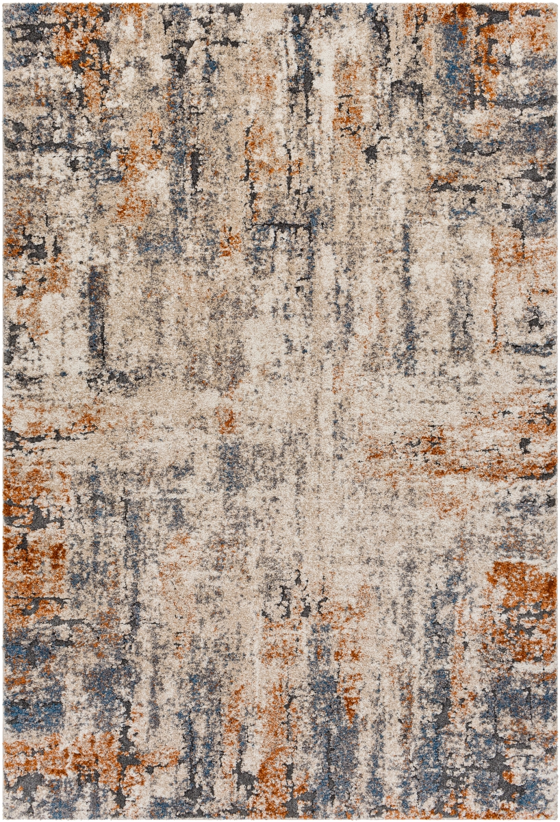 TUS2338-810121 8 ft. 10 in. x 12 ft. 1 in. Tuscany Rectangle Machine Woven Rug, Multi Color