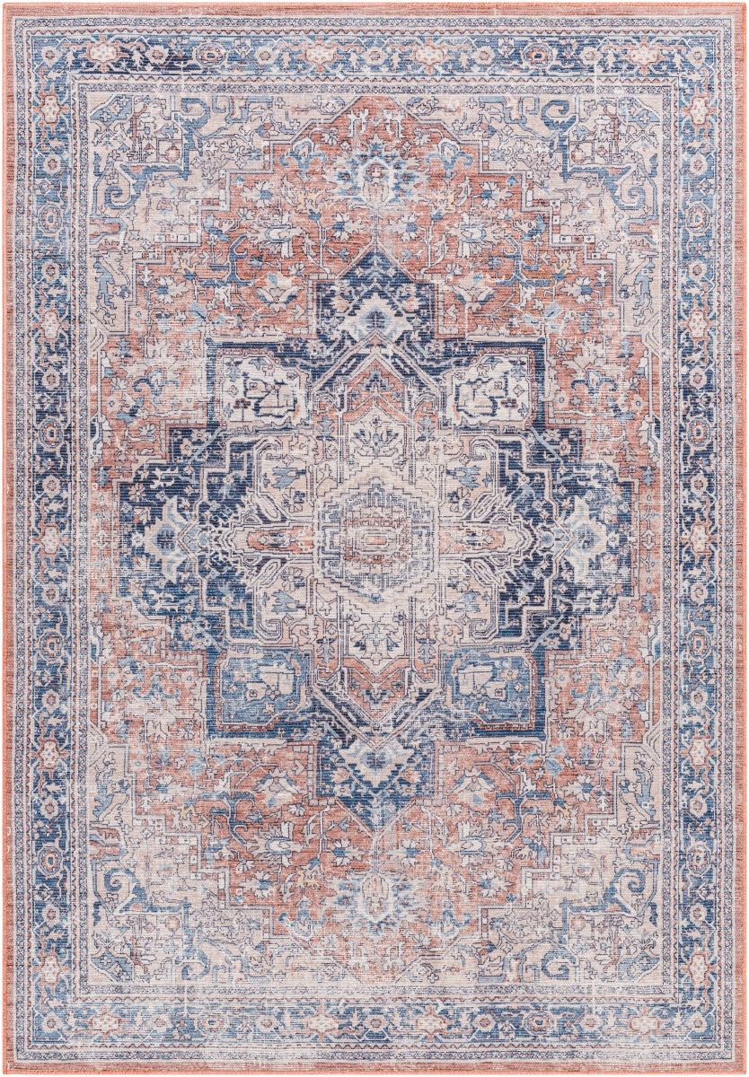 CLN2316-679 6 ft. 7 in. x 9 ft. Colin Rectangle Area Rug, Multi Color