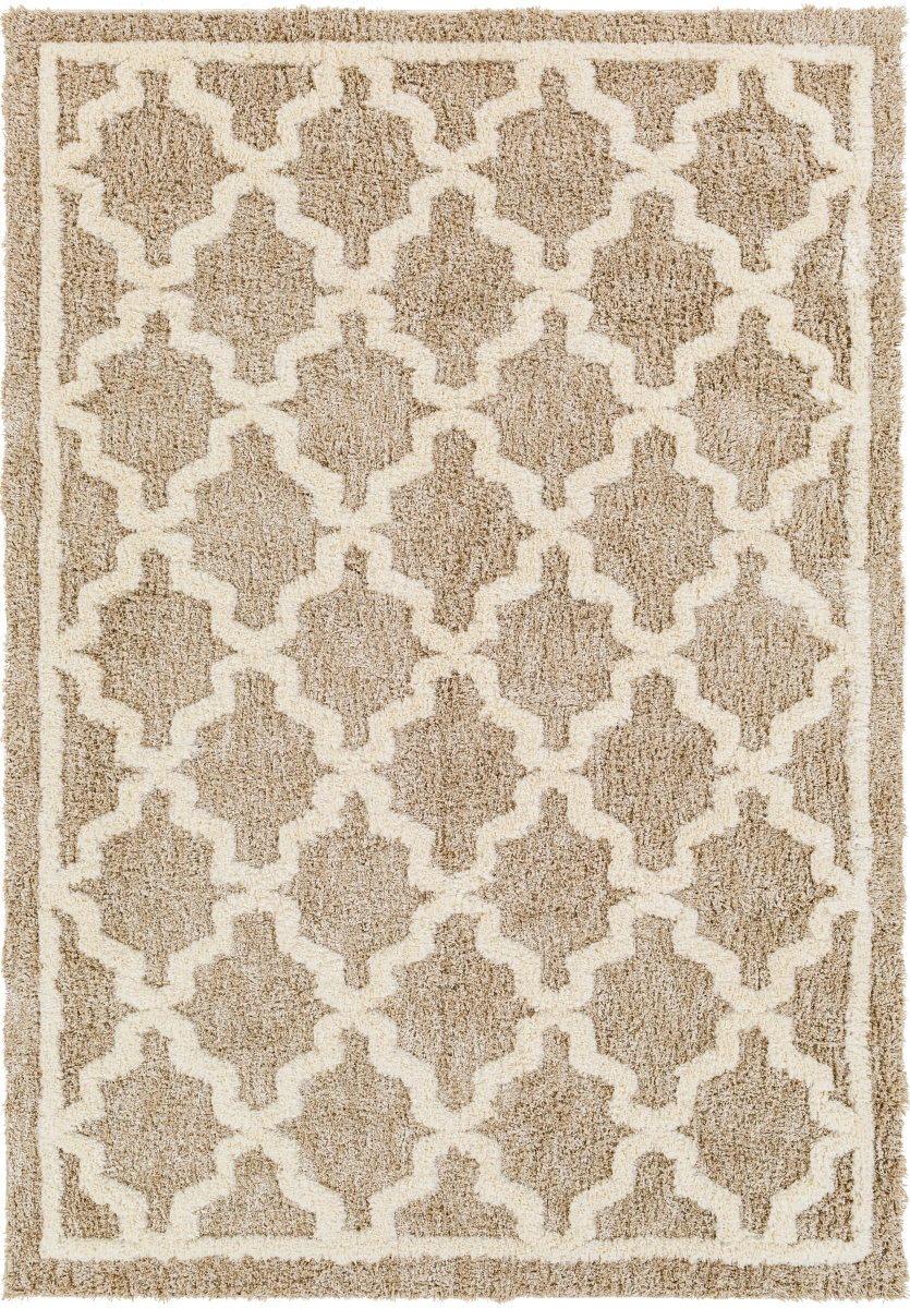 FLD2302-679 6 ft. 7 in. x 9 ft. Florida Rectangle Area Rug, Multi Color