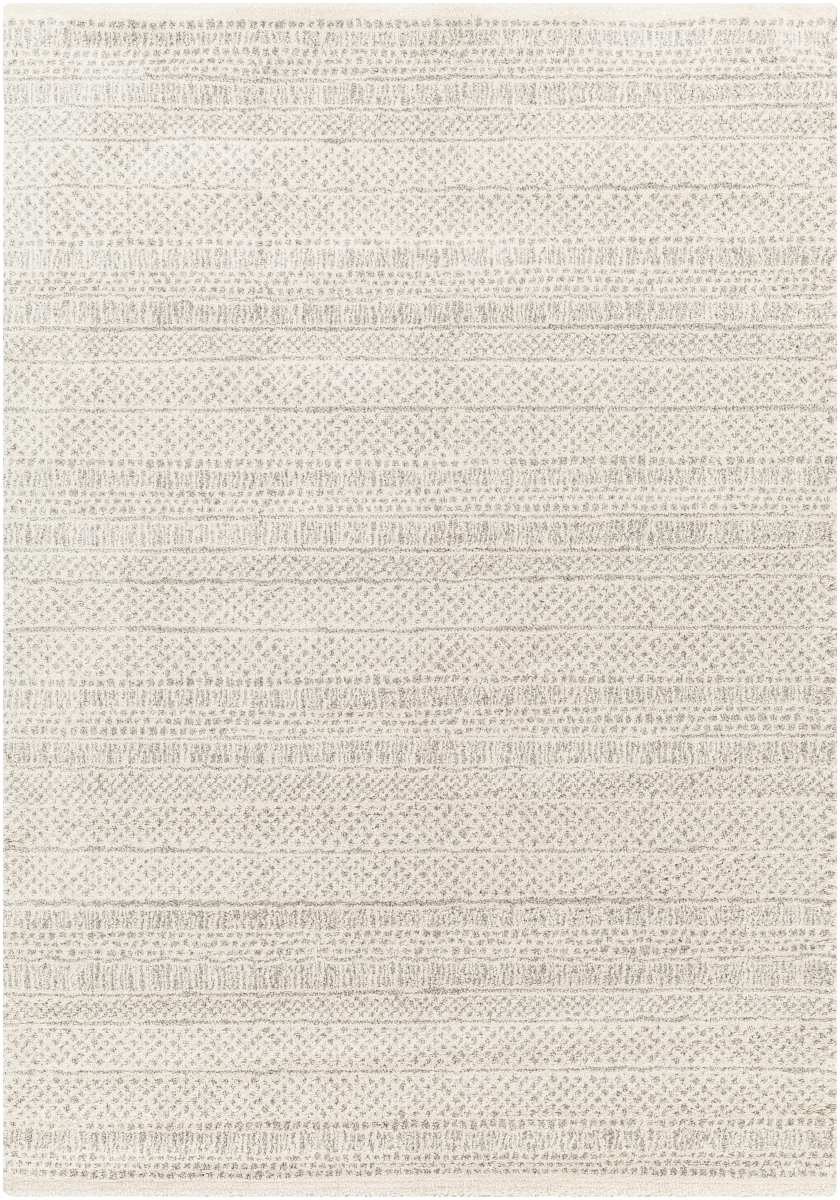 Rugs GVC2312-71010 7 ft. 10 in. x 10 ft. Gavic Rectangular Area Rug, Beige, Gray & White