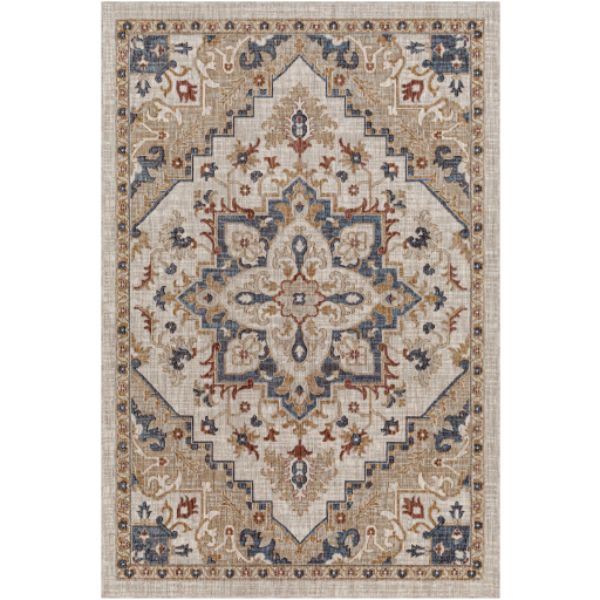 JLT2301-679 6 ft. 7 in. x 9 ft. Juliet Collection JLT-2301 Rectangle Area Rug