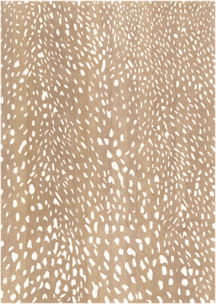 ATH5162-810OV 8 x 10 ft. Athena Oval Rug, Light Brown, Tan & Cream