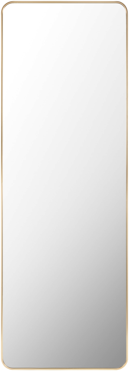 RAY028-2265 22 x 65 in. Aranya Collection RAY-028 Mirror, Gold