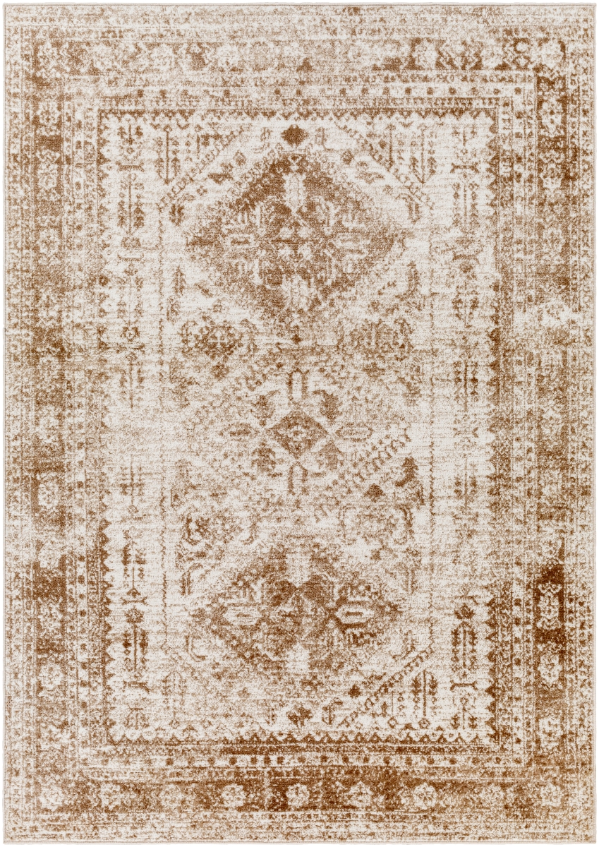 Rugs MNC2341-31157 3 ft. 11 in. x 5 ft. 7 in. Monte Carlo Rectangular Rug, Gray