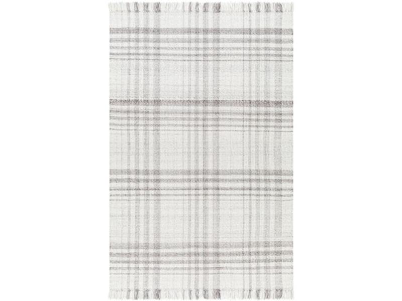 PRM2305-1218 12 x 18 ft. Rectangle Area Rug, Light Gray & Taupe