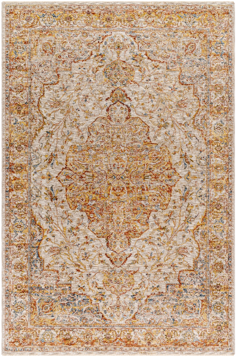 Rugs MNI2308-67RD 6 ft. 7 in. Mona Lisa Machine Woven Round Rug, Multi Color