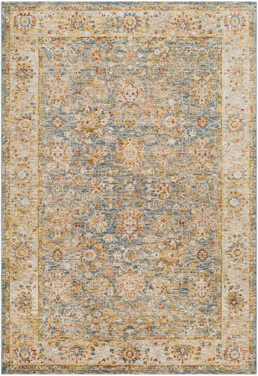 6 ft. 7 in. Round Area Rug - Multi Color - 6'7in.