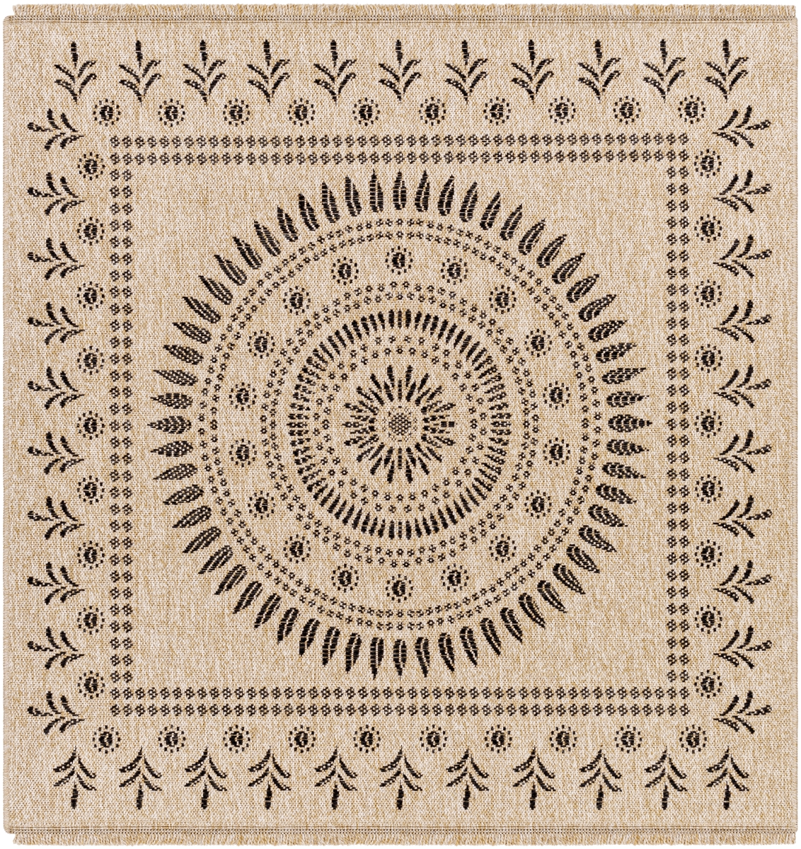 ENC2303-53SQ 5 ft. 3 in. Encore ENC-2303 Woven Square Rug