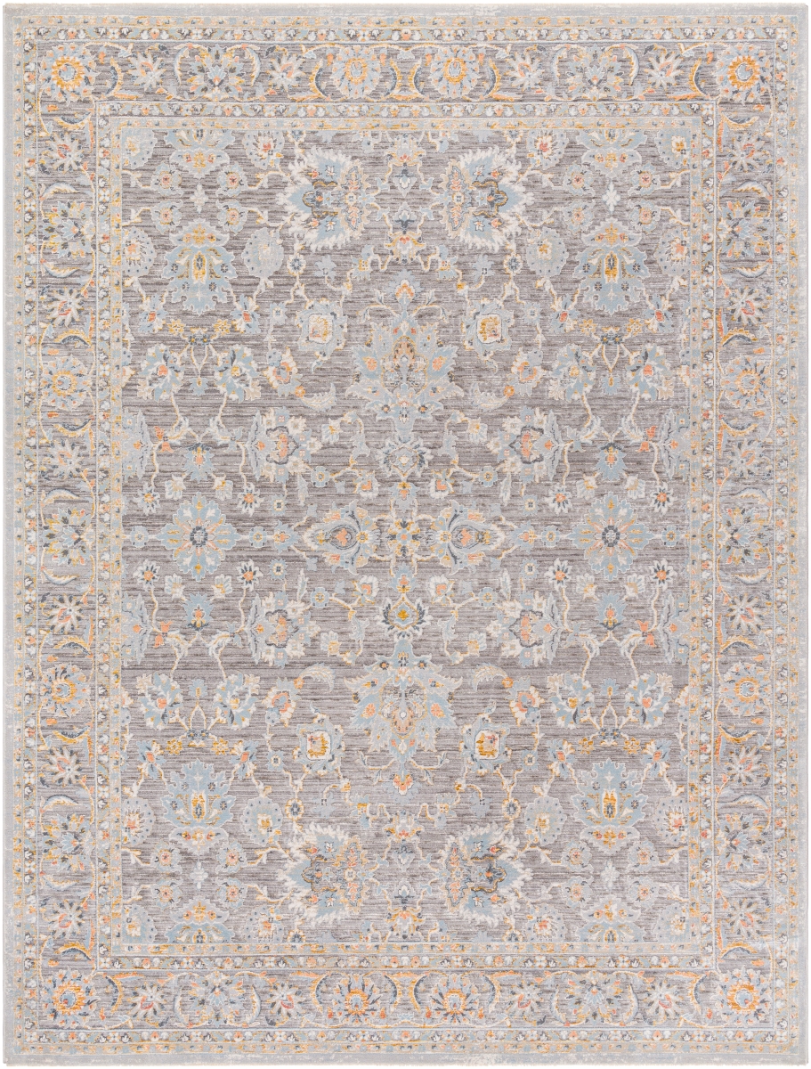 Rugs HSL2304-710RD 7 ft. 10 in. Hassler Round Area Throw Rug, Multi Color