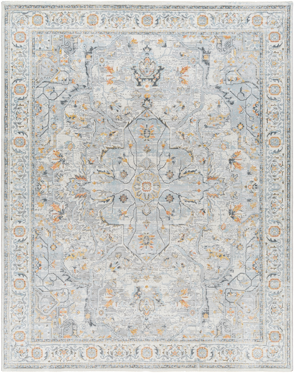 Rugs HSL2306-710RD 7 ft. 10 in. Hassler Medium Pile Round Area Throw Rug, Multi Color