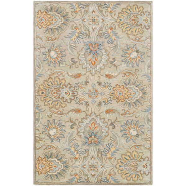 CAE1227-1215 12 x 15 ft. Caesar Hand Tufted Rectangle Area Rug, Multi Color