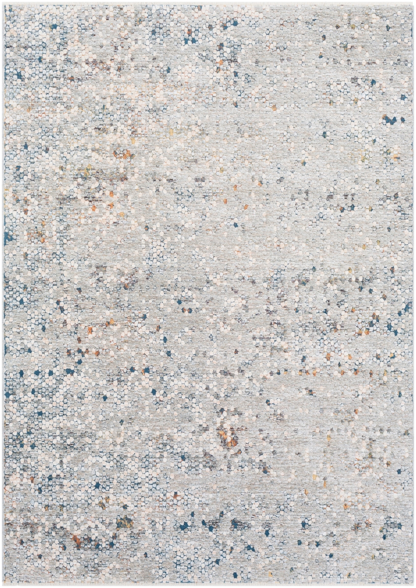 PDT2312-710RD 7 ft. 10 in. Presidential PDT-2312 Round Machine Woven Rug - Multi Color