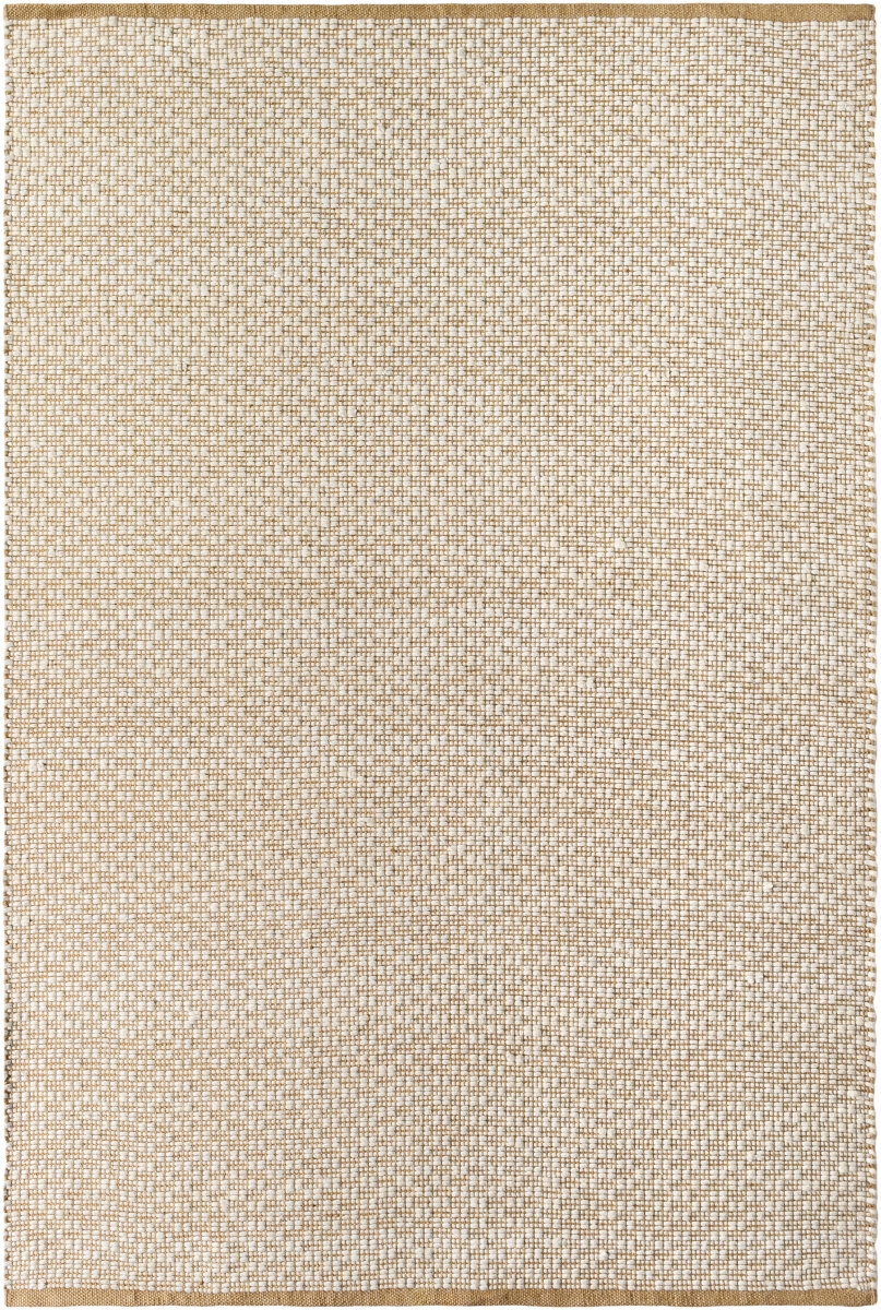 AHT2302-69 6 x 9 ft. Ahlat Hand Woven Rectangle Area Rug, Mustard & Cream