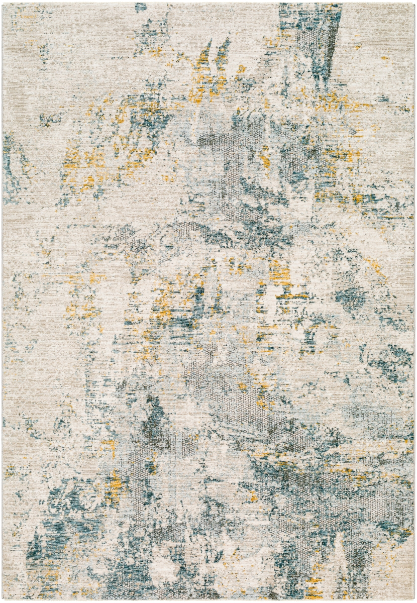 DRE2300-710RD 7 ft. 10 in. Dresden DRE-2300 Round Machine Woven Area Rug - Multi Color