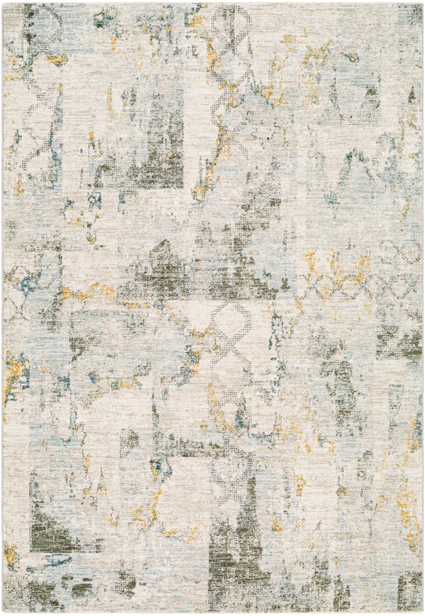 Rugs DRE2301-2710 2 ft. 7 in. x 10 ft. Dresden Machine Woven Rectangular Rug, Multi Color