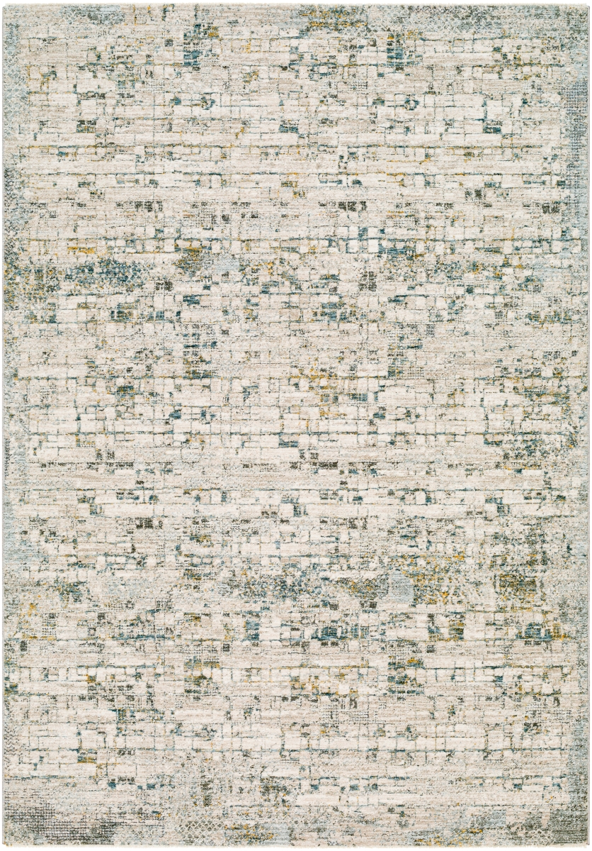 DRE2304-710RD 7 ft. 10 in. Dresden DRE-2304 Round Machine Woven Area Rug - Multi Color