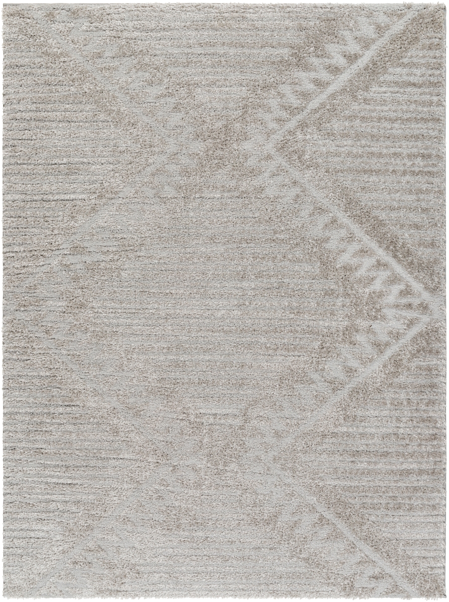 Rugs NMC2300-537 5 ft. 3 in. x 7 ft. Nomadic Rectangle Area Rug, Natural