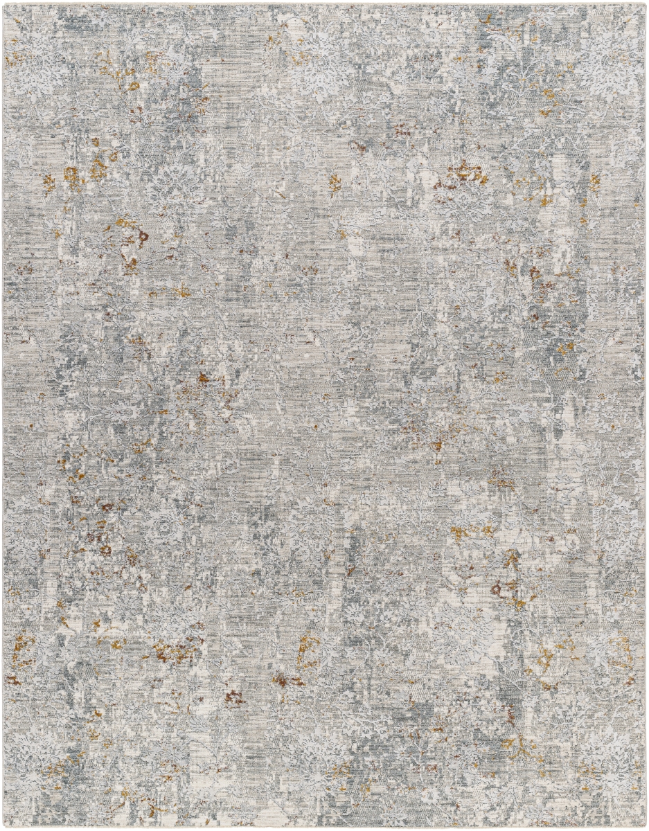 DRE2319-2710 2 ft. 7 in. x 10 ft. Dresden Machine Woven Polyester Rectangle Area Rug