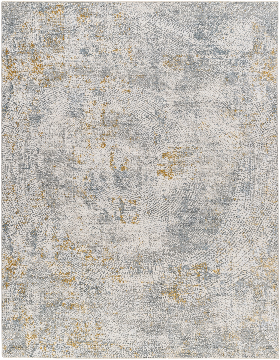 DRE2320-274 2 ft. 7 in. x 4 ft. Dresden Machine Woven Polyester Rectangle Area Rug
