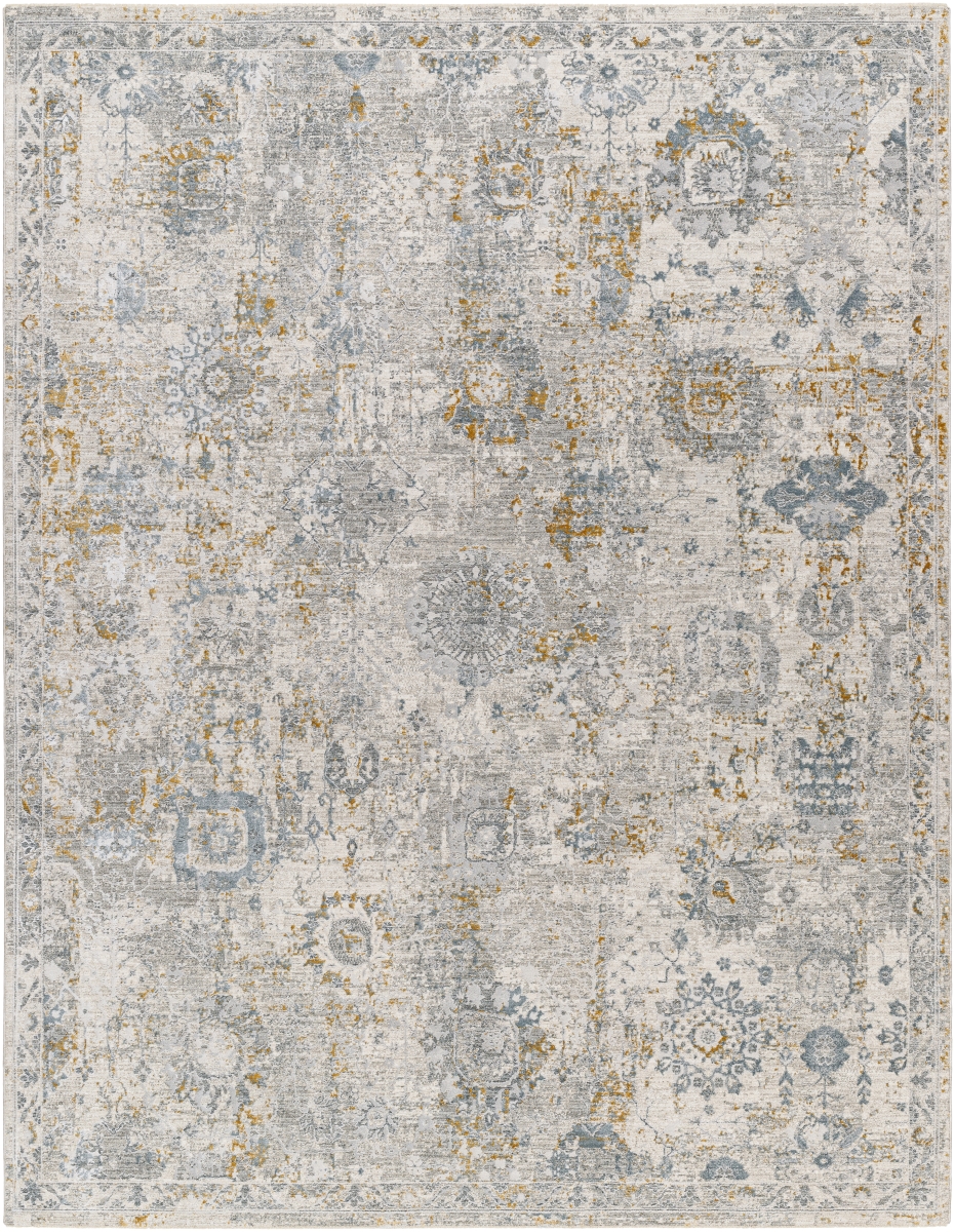 DRE2323-575 5 ft. x 7 ft. 5 in. Dresden Machine Woven Polyester Rectangle Area Rug