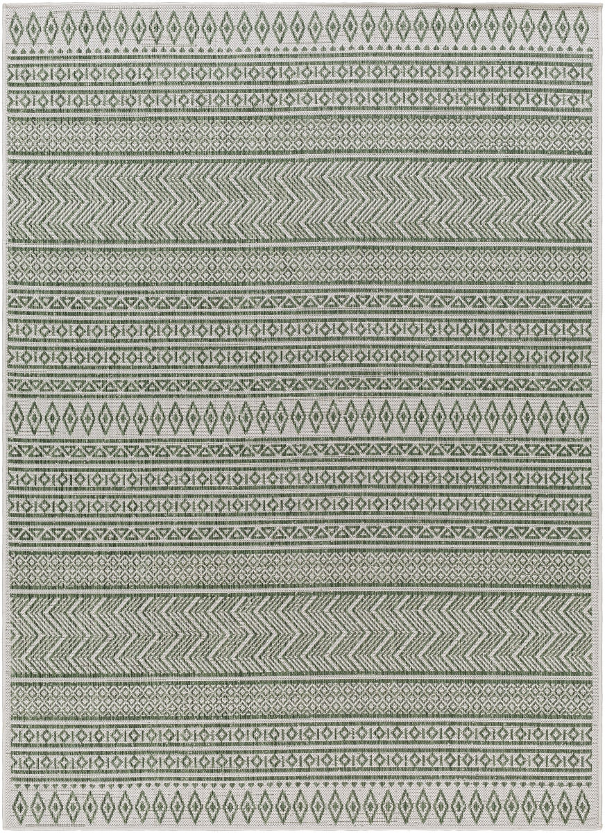 EAG2425-710RD 7 ft. 10 in. Eagean Machine Woven Round Area Rug