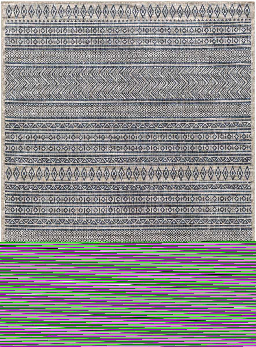 EAG2428-67RD 6 ft. 7 in. Eagean Machine Woven Round Area Rug