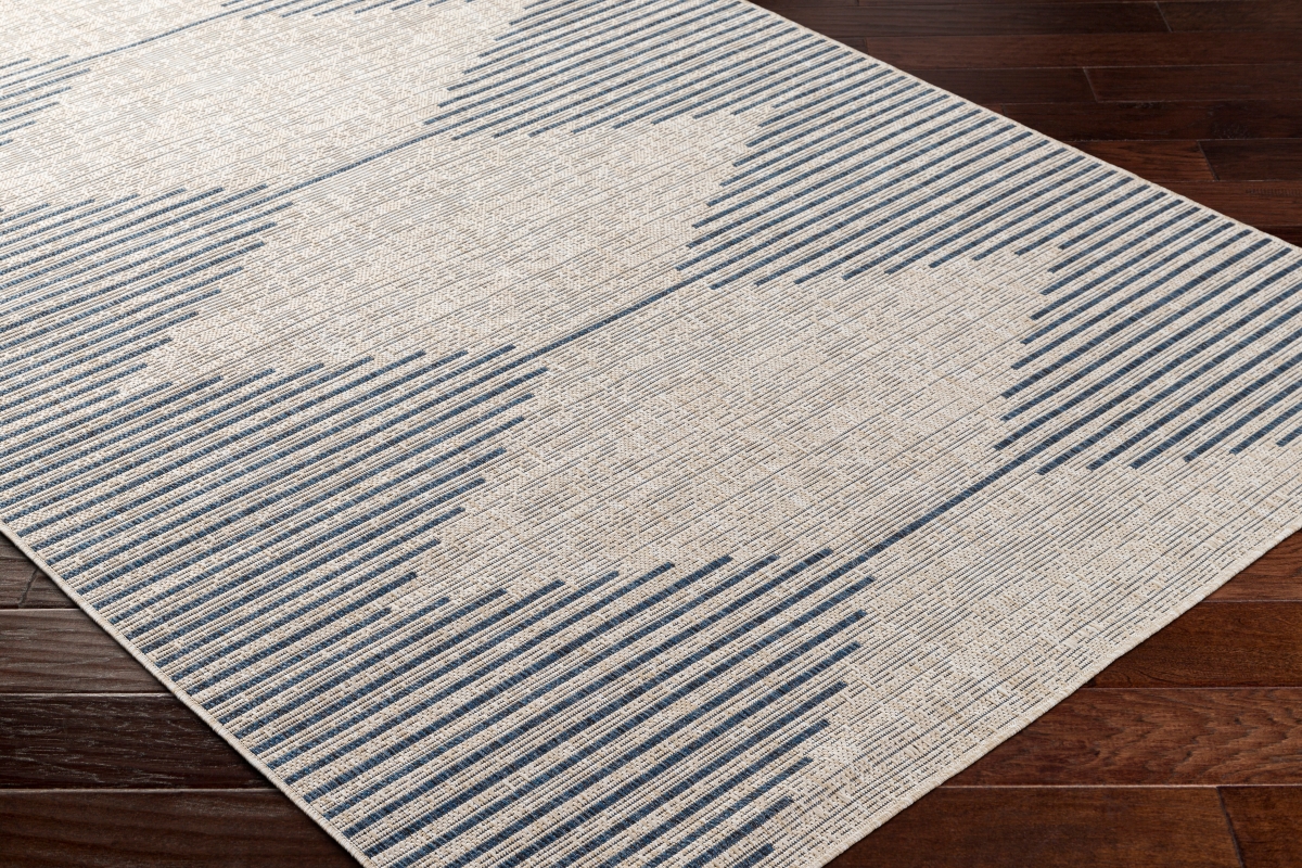 EAG2434-67RD 6 ft. 7 in. Eagean Machine Woven Round Area Rug