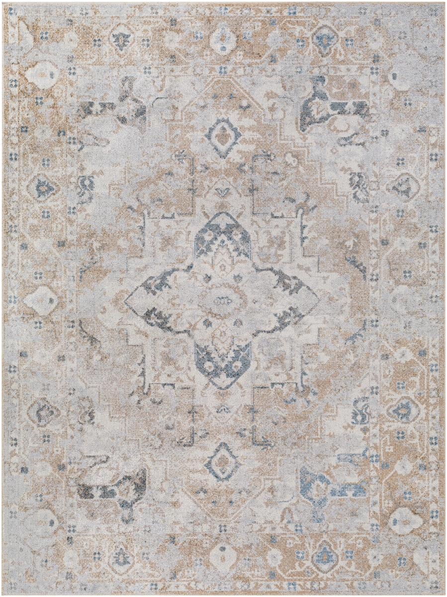 LLL2335-679 6 ft. 7 in. x 9 ft. Lillian Machine Woven Rectangle Area Rug