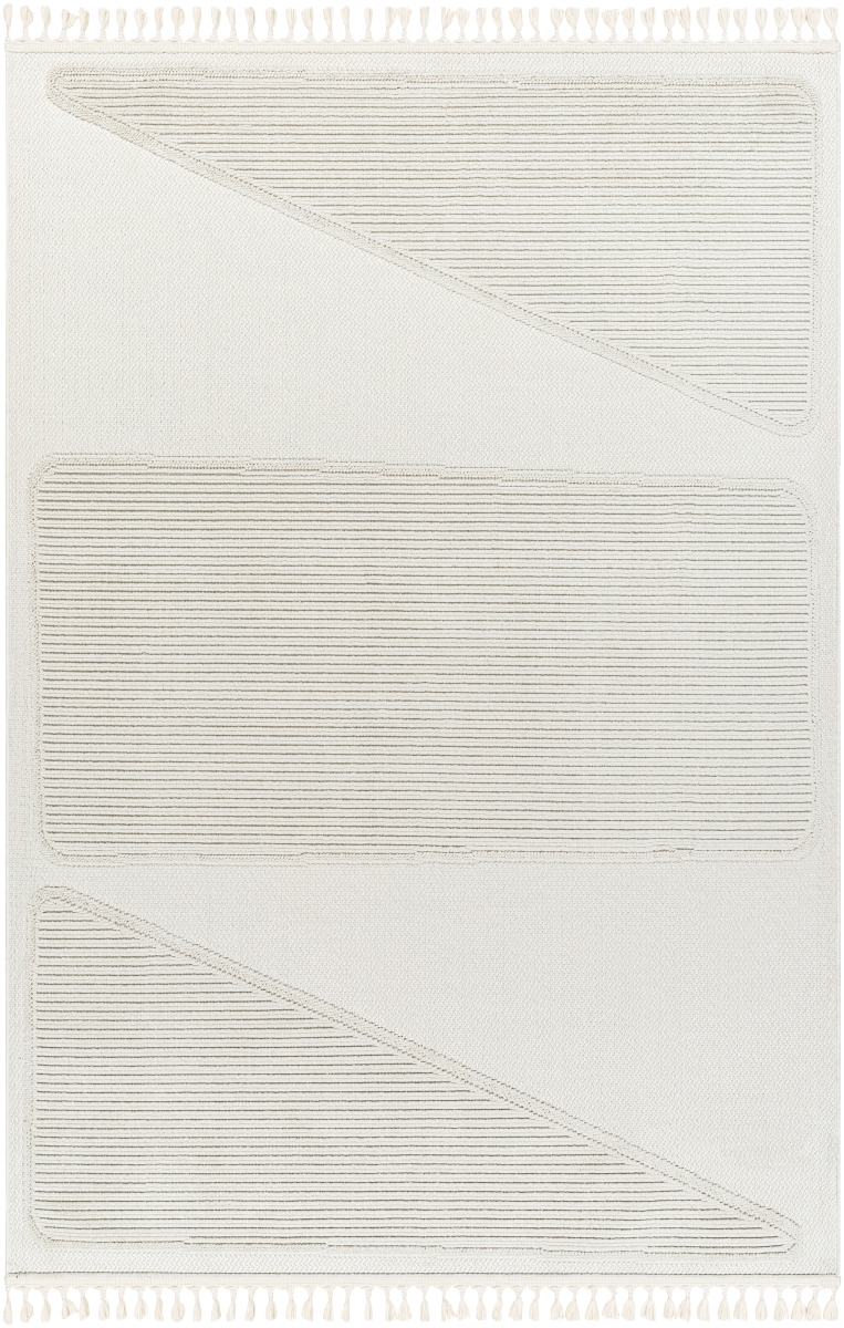 FND2306-9212 9 ft. 2 in. x 12 ft. Finland Machine Woven Rectangle Area Rug, Cream
