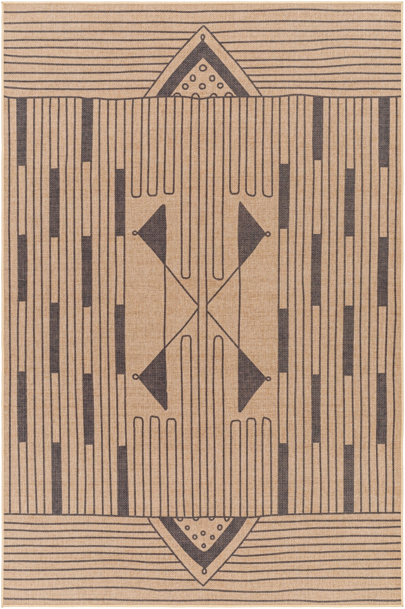 EZT2302-58 5 x 8 ft. Ez Jute Machine Woven Rectangle Area Rug