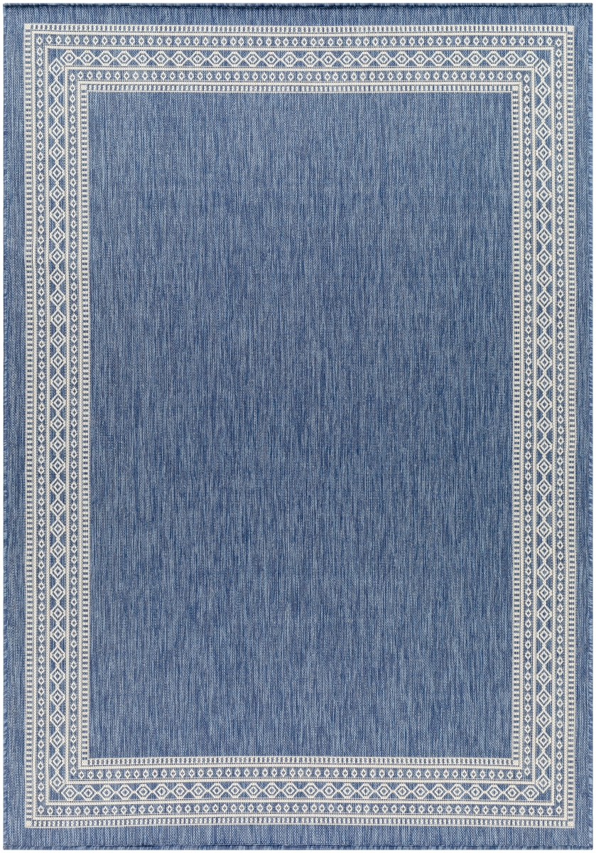 RVL2333-537 5 ft. 3 in. x 7 ft. Ravello Rectangle Outdoor Area Throw Rug, Multi Color