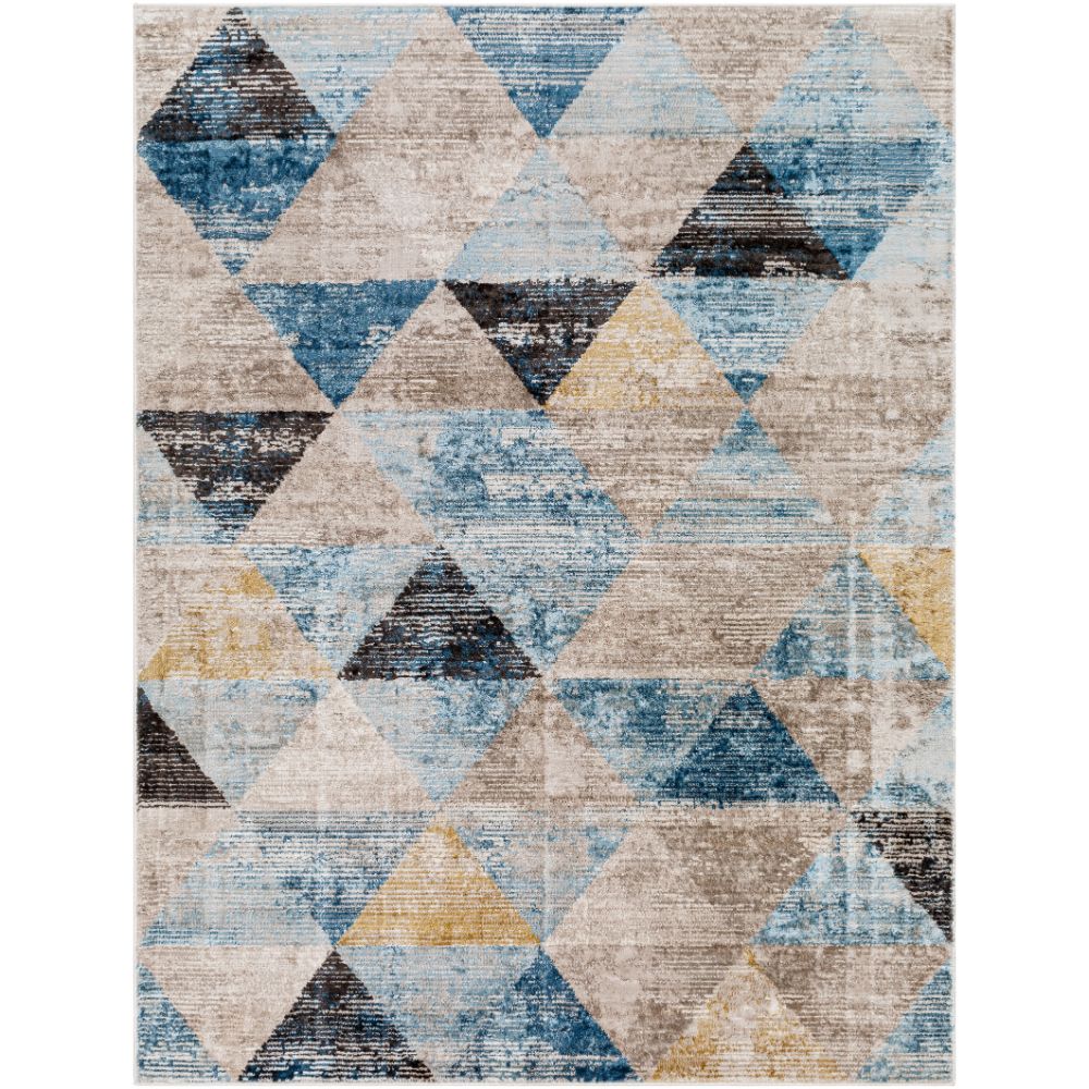 PTK2312-9212 9 ft. 2 in. x 12 ft. Pertek PTK-2312 Woven Medium Pile Rectangle Rug, Multi Color