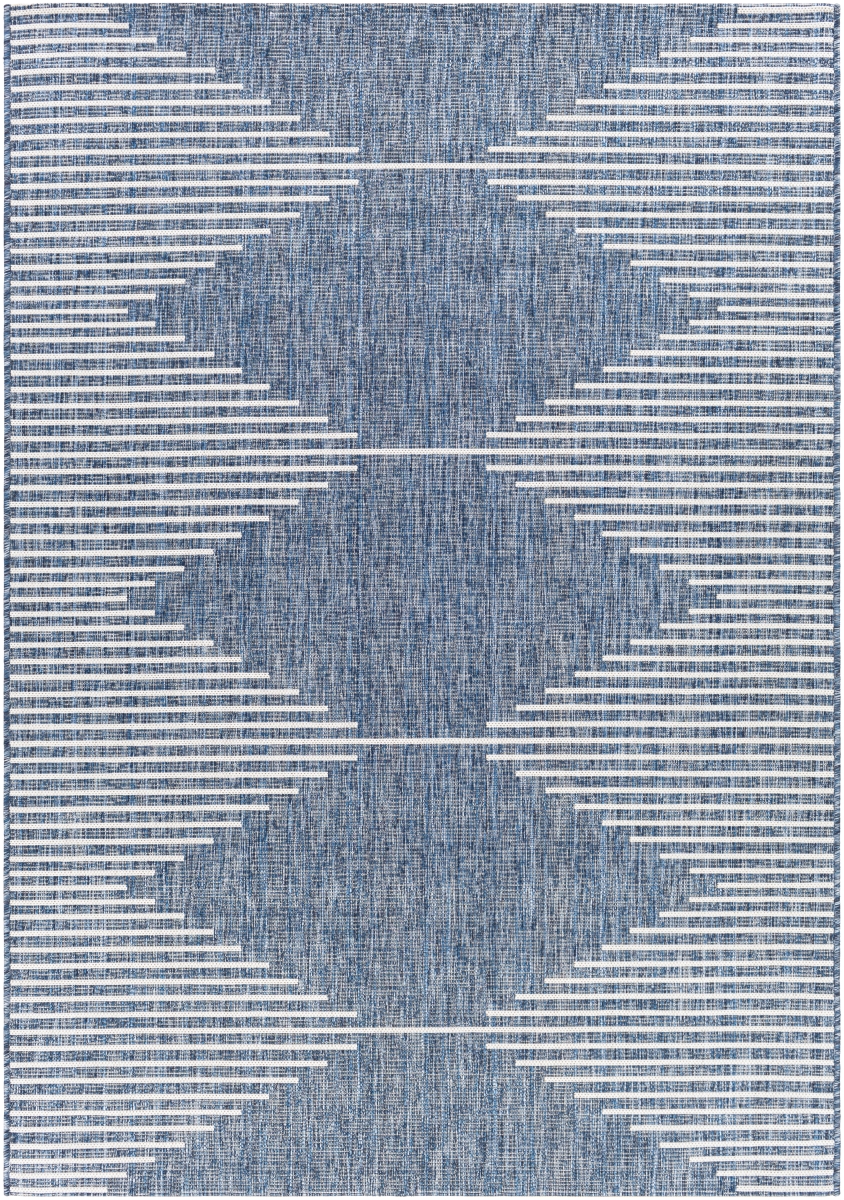 EAG2350-679 6 ft. 7 in. x 9 ft.  Global Machine Woven Rectangle Area Rug, Multi Color