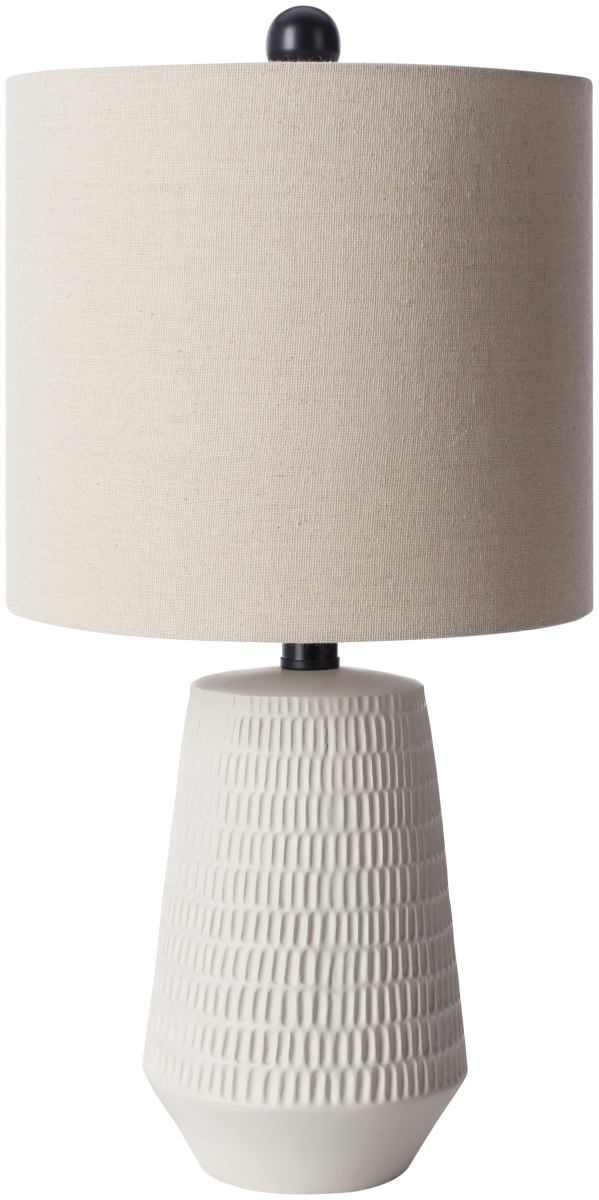 LPZ-001 21 x 10 x 10 in.  Lamp, Cream & Beige